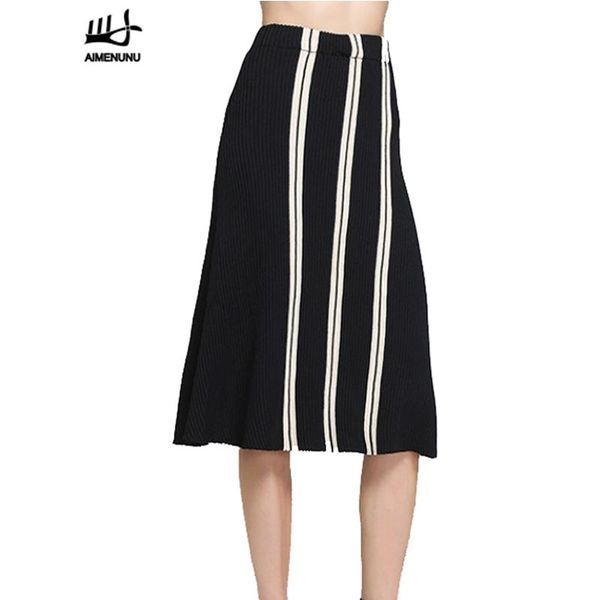 skirts aimenunu vintage striped pleated knitted women loose elastic waist midi skirt black slim bodycon 2021 autumn
skirts aimenunu vintage striped pleated knitted women loose elastic waist midi skirt black slim bodycon 2021 autumn