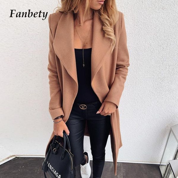 office ladies elegant turn-down collar belt woolen coat women casual solid long sleeve open stitch autumn winter slim long coats, Black
office ladies elegant turn-down collar belt woolen coat women casual solid long sleeve open stitch autumn winter slim long coats, Black