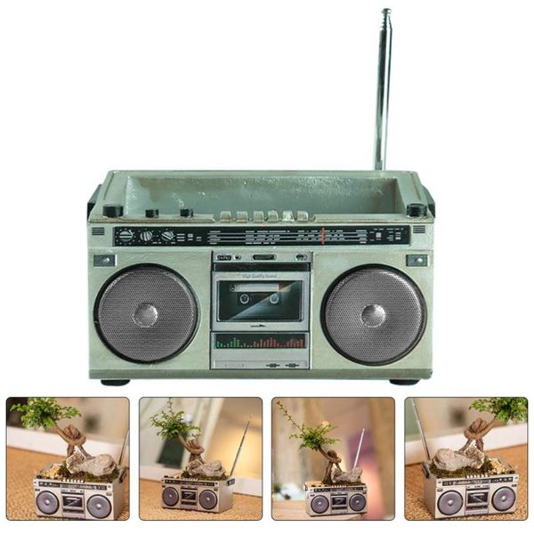 planters & pots 1pc tape recorder deskbalcony flowerpot succulent plant container adornment
planters & pots 1pc tape recorder deskbalcony flowerpot succulent plant container adornment