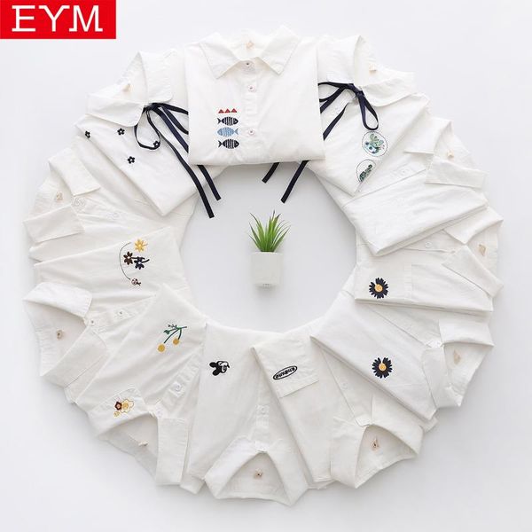 women's blouses & shirts 2021 spring womens casual white simple fresh long sleeve women lady embroidery print cotton
women's blouses & shirts 2021 spring womens casual white simple fresh long sleeve women lady embroidery print cotton