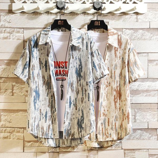men's casual shirts print brand 2021 summer janpan style beach shirt fashion short sleeve loose oversize -4xl 5xl hawaiian, White;black
men's casual shirts print brand 2021 summer janpan style beach shirt fashion short sleeve loose oversize -4xl 5xl hawaiian, White;black