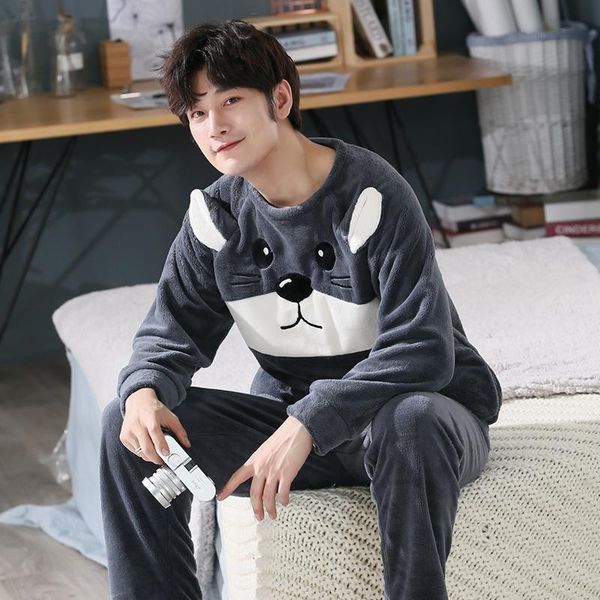 men's sleepwear plus size 3xl 4xl 5xl 95kg nightwear long sleeve winter warm flannel pajamas sets print pant male men pajama set, Black;brown
men's sleepwear plus size 3xl 4xl 5xl 95kg nightwear long sleeve winter warm flannel pajamas sets print pant male men pajama set, Black;brown