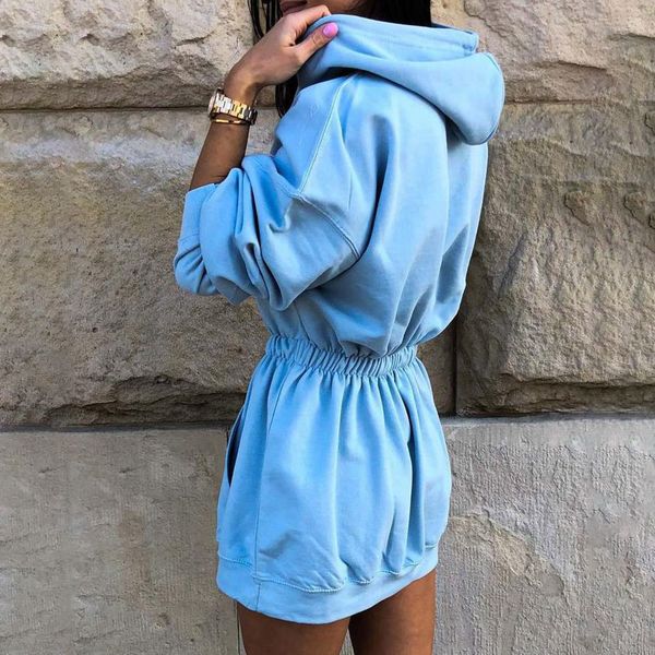 new 2021 zipper solid sleeve pocket sweatshirt autumn casual elastic waist loose long hoodies pullover rh92, Black
new 2021 zipper solid sleeve pocket sweatshirt autumn casual elastic waist loose long hoodies pullover rh92, Black