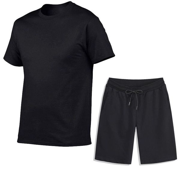 jogging clothing summer sports casual t-shirt men's fitness running shorts and set, Black;red
jogging clothing summer sports casual t-shirt men's fitness running shorts and set, Black;red