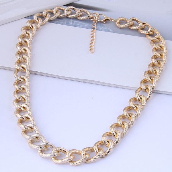 chains 2021 vintage matte metal chain necklace punk choker necklaces & pendants for women fashion collier femme jewelry collares, Silver
chains 2021 vintage matte metal chain necklace punk choker necklaces & pendants for women fashion collier femme jewelry collares, Silver