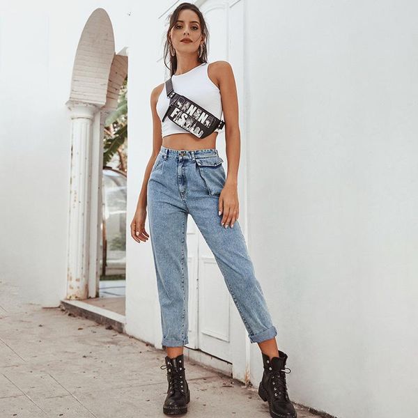 women's pants & capris women denim jeans solid color high waist pockets button zipper streetwear casual female 2021, Black;white
women's pants & capris women denim jeans solid color high waist pockets button zipper streetwear casual female 2021, Black;white