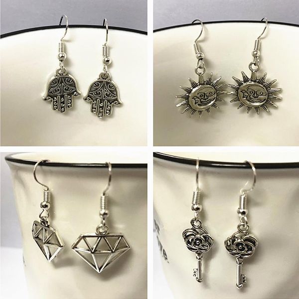 dangle & chandelier geometric drop earrings vintage statement metal earring women 2021 brincos fashion jewelry gifts wholesale, Silver
dangle & chandelier geometric drop earrings vintage statement metal earring women 2021 brincos fashion jewelry gifts wholesale, Silver