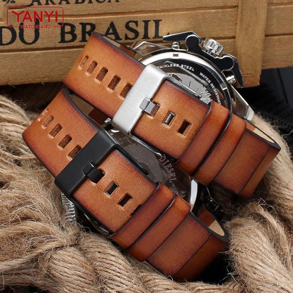 watch bands genuine leather bracelet for dz7406 dz7408 dz4476 dz4343 strap brown watchband 22mm 24 26mm retro wristwatches band, Black;brown
watch bands genuine leather bracelet for dz7406 dz7408 dz4476 dz4343 strap brown watchband 22mm 24 26mm retro wristwatches band, Black;brown