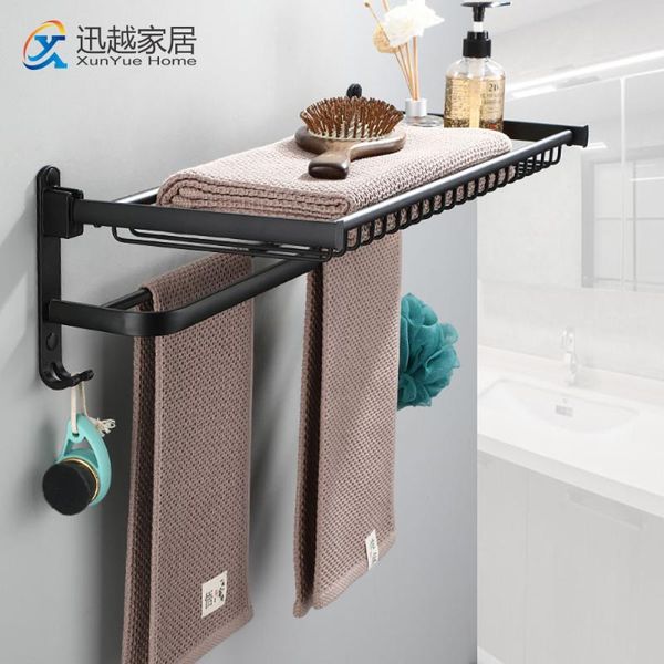 towel racks hanger wall mounted 40-50 cm aluminum black storage cloth rack holder shelf with hooks bathroom accessories 00tr0701
towel racks hanger wall mounted 40-50 cm aluminum black storage cloth rack holder shelf with hooks bathroom accessories 00tr0701