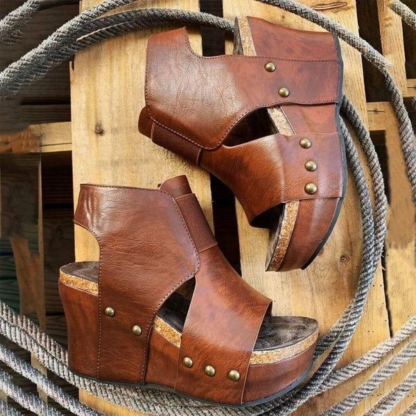 dress shoes wedge peep toe women sandals summer high heel round head metal decorative female plus size 43 fashion roman, Black
dress shoes wedge peep toe women sandals summer high heel round head metal decorative female plus size 43 fashion roman, Black