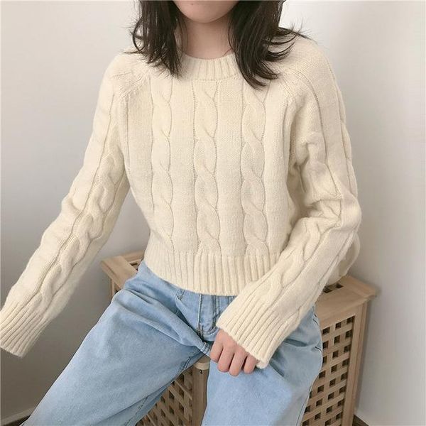 women's sweaters junelove women autumn winter fashion basic pullover female jumpers long sleeve pull femme casual knitted lady, White;black
women's sweaters junelove women autumn winter fashion basic pullover female jumpers long sleeve pull femme casual knitted lady, White;black