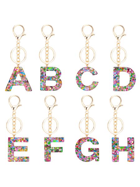 2022 colorful english letters alphabet key chain love heart sequins resin keyrings handbag hanging decoration accessories, Slivery;golden
2022 colorful english letters alphabet key chain love heart sequins resin keyrings handbag hanging decoration accessories, Slivery;golden