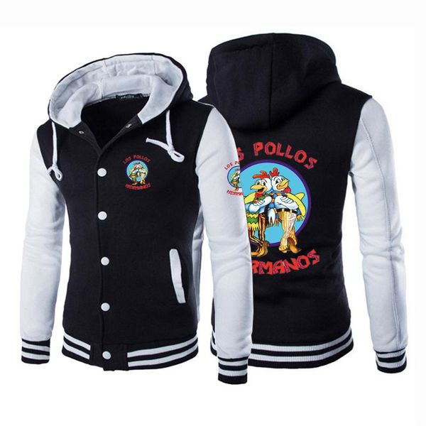 men's hoodies & sweatshirts 2021 los pollos hermanos autumn jackets designer hoodie uniform casual baseball coat sport cotton sweatsh, Black
men's hoodies & sweatshirts 2021 los pollos hermanos autumn jackets designer hoodie uniform casual baseball coat sport cotton sweatsh, Black