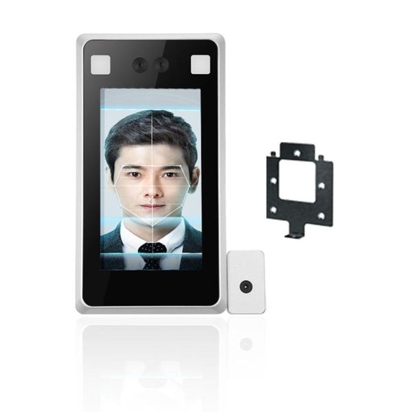 facial recognition system measurement infrared body face door access with external camera
facial recognition system measurement infrared body face door access with external camera