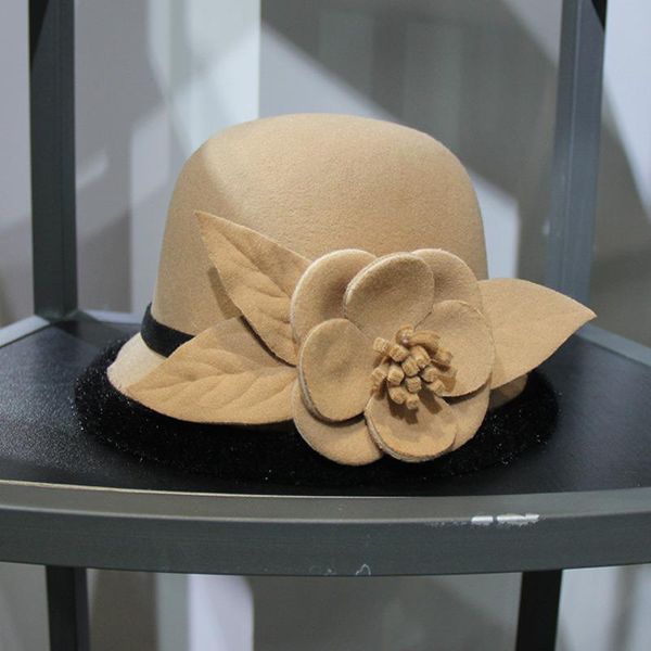 stingy brim hats fashion autumn winter women's fedora hat textural florals warm bucket woolen dome flowers, Blue;gray
stingy brim hats fashion autumn winter women's fedora hat textural florals warm bucket woolen dome flowers, Blue;gray