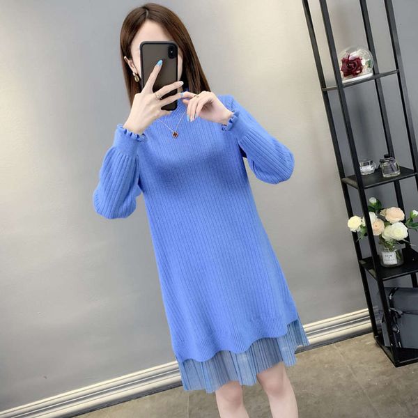 very fairy dress women's autumn and winter 2020 new mid long slouchy style over the knee bottom sweater, White;black
very fairy dress women's autumn and winter 2020 new mid long slouchy style over the knee bottom sweater, White;black