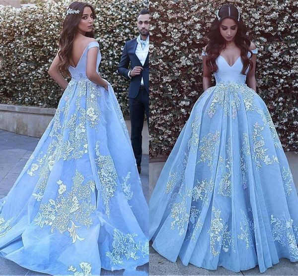 2021 new elegant off-the-shoulder ball gown evening es with beaded lace appliques blue prom vestido formatura formal 7q37, White;pink
2021 new elegant off-the-shoulder ball gown evening es with beaded lace appliques blue prom vestido formatura formal 7q37, White;pink