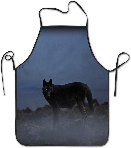 aprons design kitchen apron for women men - creative bib bbq barbecue cooking gardening through the mist wolf
aprons design kitchen apron for women men - creative bib bbq barbecue cooking gardening through the mist wolf