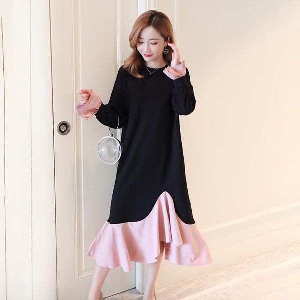 maternity dresses 1885# dress spring autumn cotton long sleeves loose stylish leisure fashion for pregnant women mom, White
maternity dresses 1885# dress spring autumn cotton long sleeves loose stylish leisure fashion for pregnant women mom, White