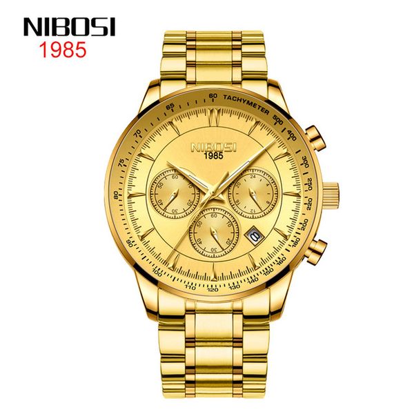 10 style nibosi sun pattern chronograph mens watch watches waterproof watch men fashion business men quartz watch gold shell gold dail, Slivery;brown
10 style nibosi sun pattern chronograph mens watch watches waterproof watch men fashion business men quartz watch gold shell gold dail, Slivery;brown