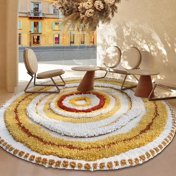 carpets handmade wool carpet living room morocco coffee table round rug woven soft bedroom floor mat vintage nordic home study
carpets handmade wool carpet living room morocco coffee table round rug woven soft bedroom floor mat vintage nordic home study