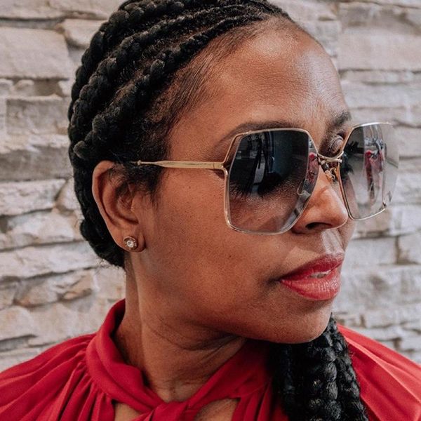 sunglasses fashion vintage square women men designer travel big frame metal sun glasses for female shades uv400, White;black
sunglasses fashion vintage square women men designer travel big frame metal sun glasses for female shades uv400, White;black