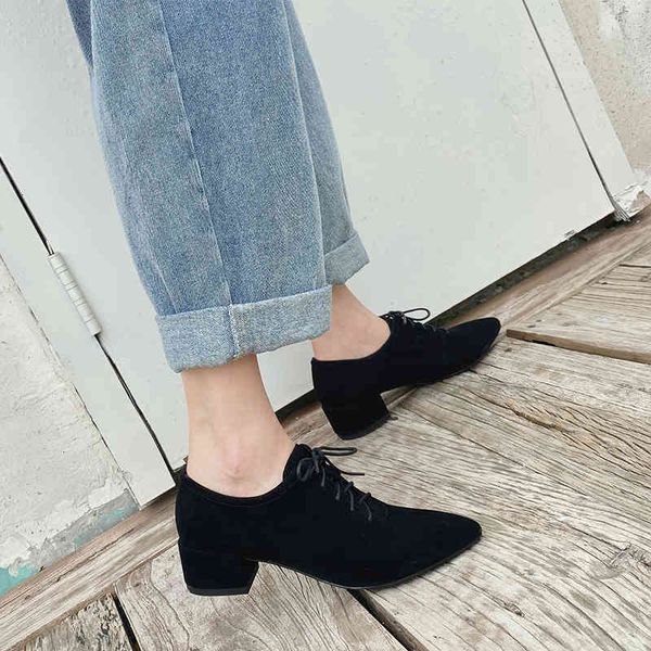 shoes sandals women's child suede slip-in-the-finger pointed fashion thick spring heel/autumn cross-tied bombs size 34-40 handcrafted j, Black
shoes sandals women's child suede slip-in-the-finger pointed fashion thick spring heel/autumn cross-tied bombs size 34-40 handcrafted j, Black