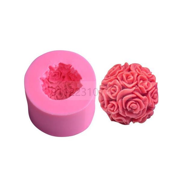 craft tools handmade candles diy silicone mold 3d wax form making rose gypsum ball mould supplies
craft tools handmade candles diy silicone mold 3d wax form making rose gypsum ball mould supplies