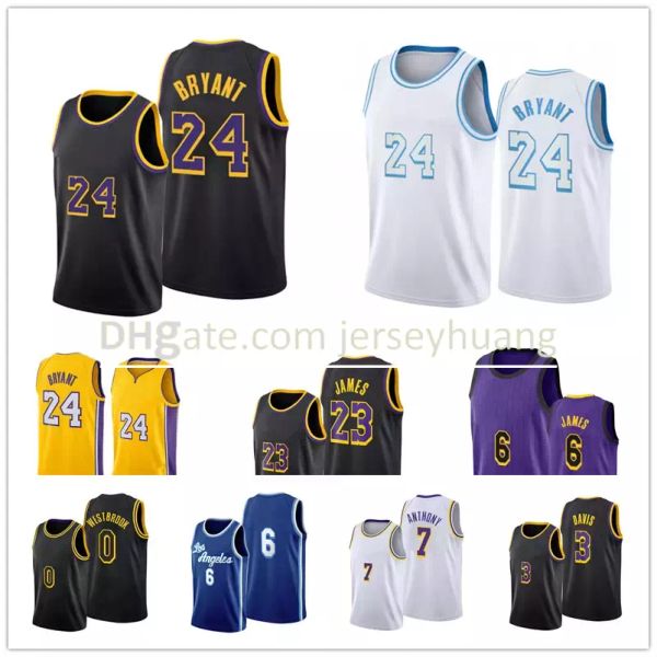 2021 basketball jersey bryant mamba carmelo 7 anthony jerseys, Black;red