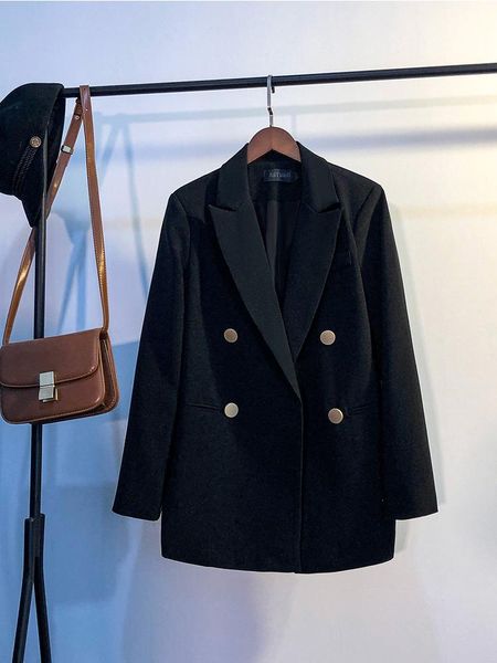 women's suits & blazers spring and autumn black small suit jacket ladies korean british style casual, White;black
women's suits & blazers spring and autumn black small suit jacket ladies korean british style casual, White;black