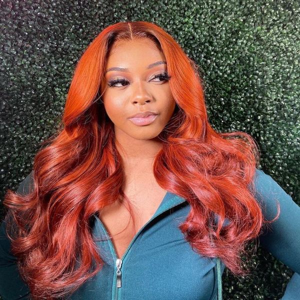 lace wigs orange human hair wig with red ombre colored body wave highlight for black women 150 density hd transparent frontal, Black;brown
lace wigs orange human hair wig with red ombre colored body wave highlight for black women 150 density hd transparent frontal, Black;brown