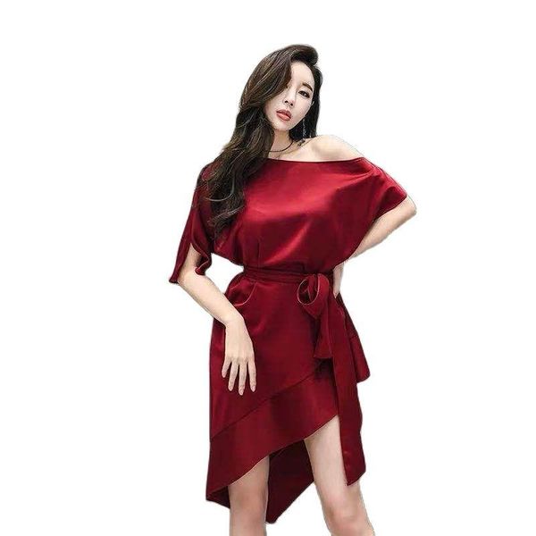 plus size dresses vestidos fashion strapless woman dress 2021 summer irregular for women temperament slim goddess fan, Black
plus size dresses vestidos fashion strapless woman dress 2021 summer irregular for women temperament slim goddess fan, Black