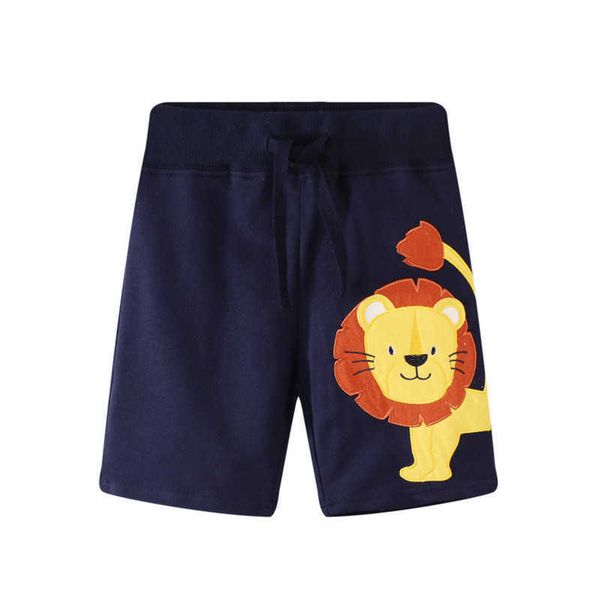 jumping meters summer baby clothes lion embroidery fashion boys girls trousers pants drawstring kids 210529, Black
jumping meters summer baby clothes lion embroidery fashion boys girls trousers pants drawstring kids 210529, Black