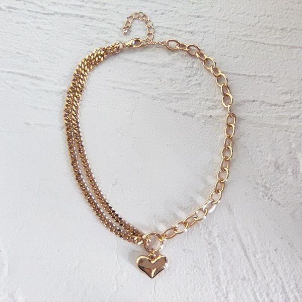 pendant necklaces love necklace female niche design sense europe and america ins clavicle chain sweater hip hop choker bracelet, Silver
pendant necklaces love necklace female niche design sense europe and america ins clavicle chain sweater hip hop choker bracelet, Silver