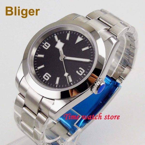 bliger 40mm genuine miyota 8215 nh35a automatic watch for men brushed oyster bracelet black dial luminous hands sapphire crystal, Slivery;brown
bliger 40mm genuine miyota 8215 nh35a automatic watch for men brushed oyster bracelet black dial luminous hands sapphire crystal, Slivery;brown