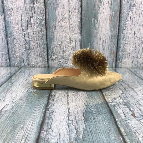 sandals friczot mules para mulheres, tamanhos dos eua 5-15, chinelos de cetim com enfeite pompom e bico fin, Black
sandals friczot mules para mulheres, tamanhos dos eua 5-15, chinelos de cetim com enfeite pompom e bico fin, Black