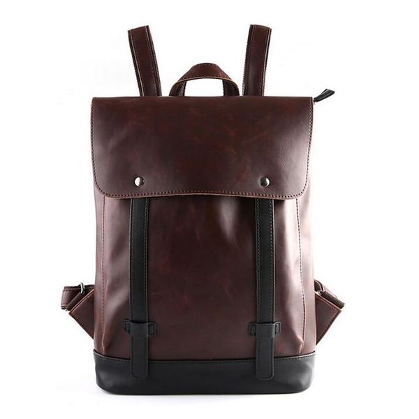 backpack 2021 vintage men pu backpacks for teenage girls school bags large fashion computer bag
backpack 2021 vintage men pu backpacks for teenage girls school bags large fashion computer bag