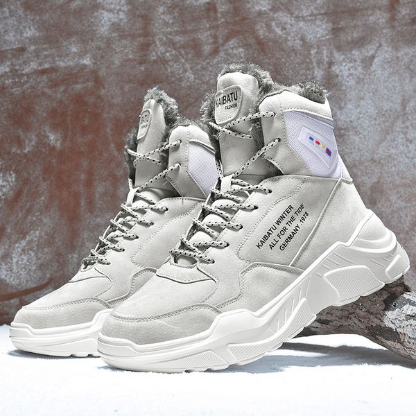 jinbaoke winter men sneakers with fur 2020 plush keep warm snow boots outdoor running shoes for men sport trainers leather shoes
jinbaoke winter men sneakers with fur 2020 plush keep warm snow boots outdoor running shoes for men sport trainers leather shoes