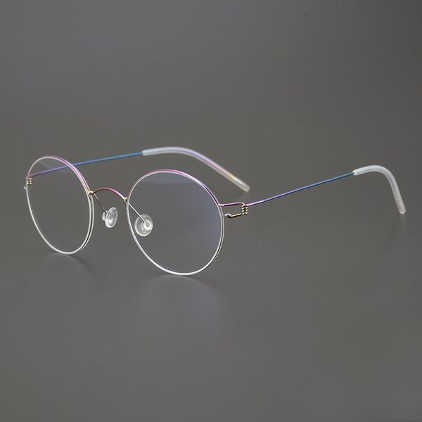 fashion sunglasses frames pure titanium glasses frame men vintage optical eyewear myopia reading ultralight women prescription, Black 
fashion sunglasses frames pure titanium glasses frame men vintage optical eyewear myopia reading ultralight women prescription, Black