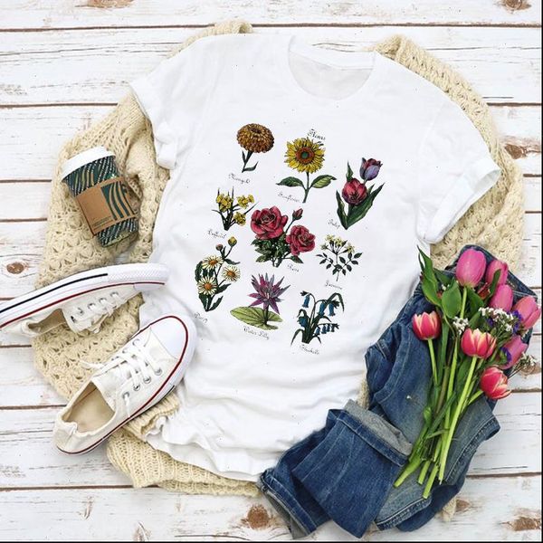 women graphic floral flower short sleeve ladies print summer shirt lady clothes womens clothing tee female t shirt, White
women graphic floral flower short sleeve ladies print summer shirt lady clothes womens clothing tee female t shirt, White