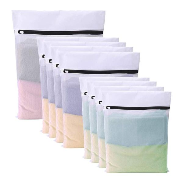 laundry bags 9 pcs mesh bags,reusable,travel organization bag,garment washing for shirts pants socks bra gloves etc.
laundry bags 9 pcs mesh bags,reusable,travel organization bag,garment washing for shirts pants socks bra gloves etc.