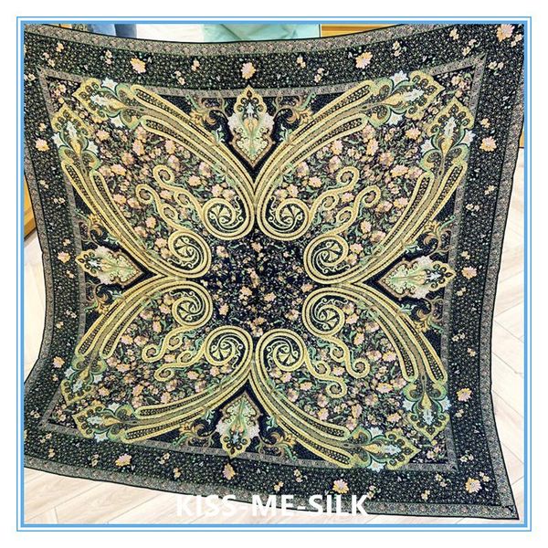 scarves kms olive green paisley floral silk twill sand-washed large square scarf mulberry-silk shawl for women 140*140cm/115g, Blue;gray
scarves kms olive green paisley floral silk twill sand-washed large square scarf mulberry-silk shawl for women 140*140cm/115g, Blue;gray