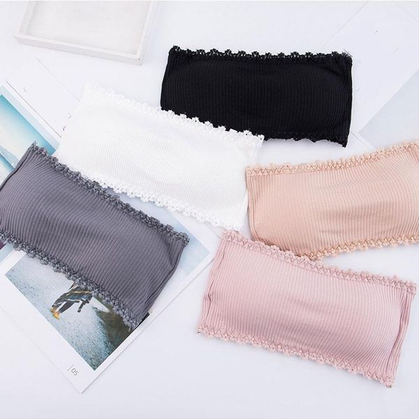 chest wrap women intimates girls bras padded bra soft tube ladies lingerie lace seamless strapless bustiers & corsets, Black;white
chest wrap women intimates girls bras padded bra soft tube ladies lingerie lace seamless strapless bustiers & corsets, Black;white