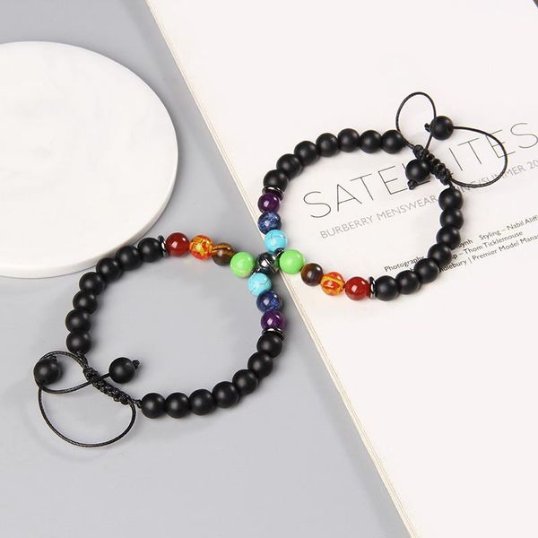 beaded, strands vintage magnet bracelets couples jewelry women men attractive connector charm bangle lovers reiki 7 chakra stone beads pulse, Black
beaded, strands vintage magnet bracelets couples jewelry women men attractive connector charm bangle lovers reiki 7 chakra stone beads pulse, Black