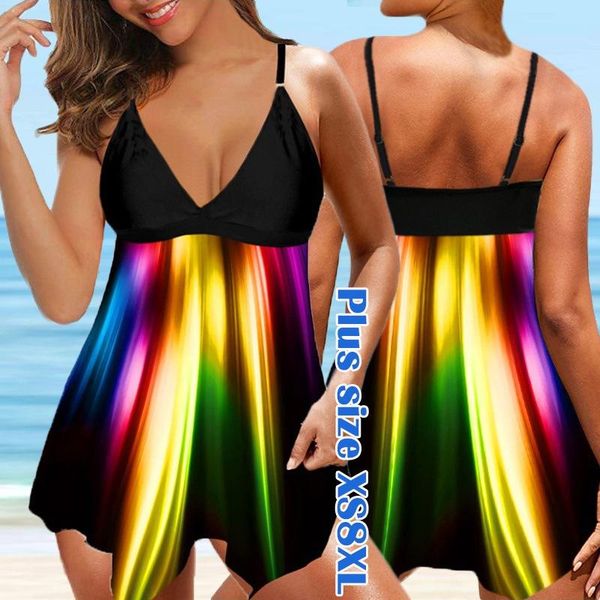 women's swimwear style european and american large size split skirt swimsuit gradient color conservative lady boxer bikini, White;black
women's swimwear style european and american large size split skirt swimsuit gradient color conservative lady boxer bikini, White;black