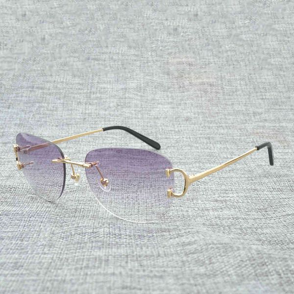 designer sunglasses rimless wire men oval diamond cutting eyewear accessories oculos shade women eyeglasses for beaching driving, White;black
designer sunglasses rimless wire men oval diamond cutting eyewear accessories oculos shade women eyeglasses for beaching driving, White;black