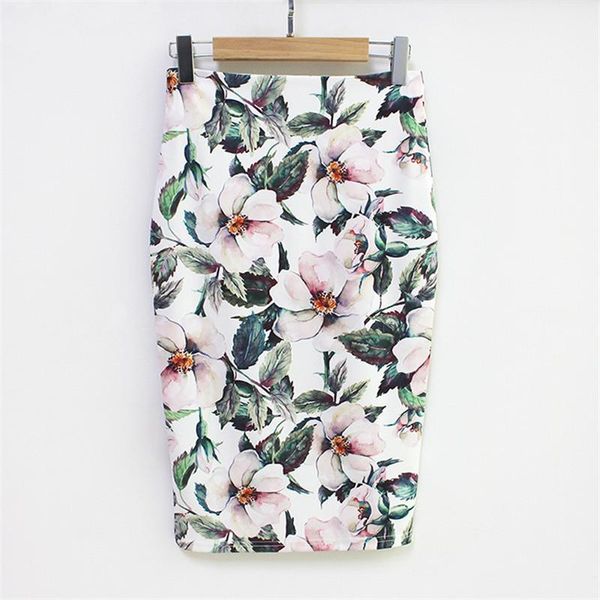 skirts women summer pencil skirt high waist floral printting vintage package hips bodycon midi mujer jupe mz2463, Black 
skirts women summer pencil skirt high waist floral printting vintage package hips bodycon midi mujer jupe mz2463, Black