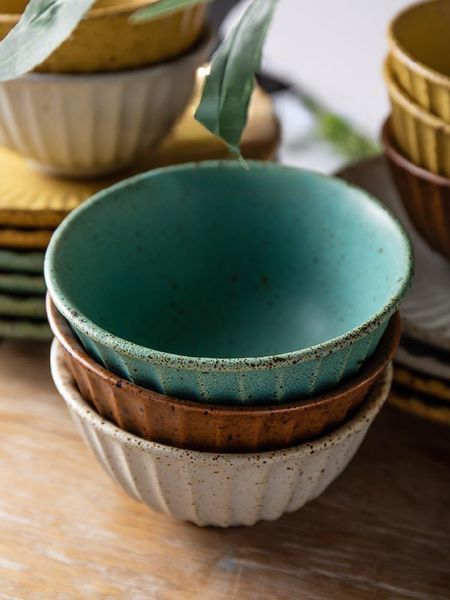 bowls rice bowl ceramic tableware creative coarse pottery european soup noodle
bowls rice bowl ceramic tableware creative coarse pottery european soup noodle