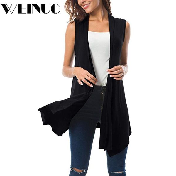women's blouses & shirts women blouse 2021sleeveless draped open front cardigan vest asymmetric hem chemisier femme, White
women's blouses & shirts women blouse 2021sleeveless draped open front cardigan vest asymmetric hem chemisier femme, White