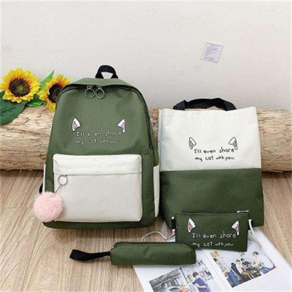 autumn and winter schoolbag junior high school students' women's backpack nylon cloth large capacity leisure bag
autumn and winter schoolbag junior high school students' women's backpack nylon cloth large capacity leisure bag